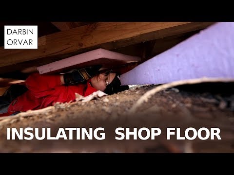 Insulating the Floor of my Shed to be Workshop