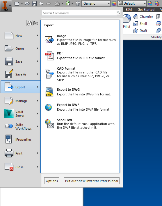 Inventor File Export Menu.png