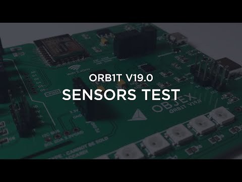 IoT DevKit ORB1T V19.0 - Sensors Test