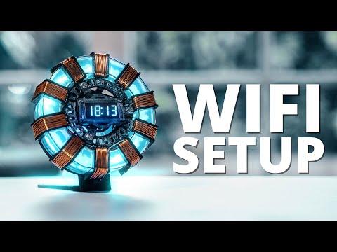 Iron Man Arc Reactor - Wifi setup