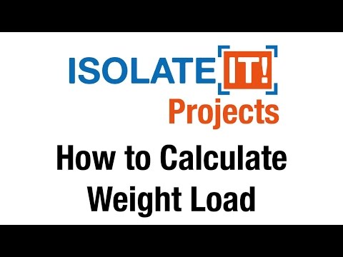 Isolate IT Projects - Calculating Weigh Loads