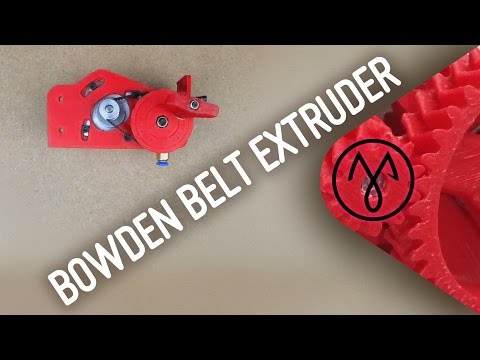 J-Max's Bowden Belt Extruder (feeder) presentation