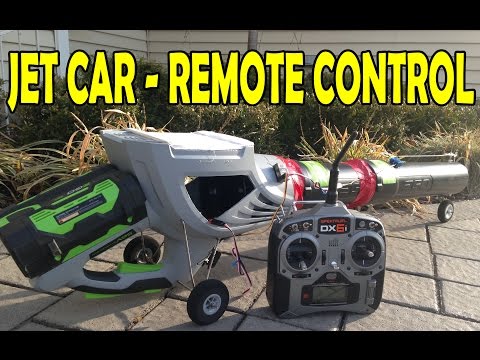 JET POWERED RACE CAR - REMOTE CONTROL RC - 56 volt EGO Blower