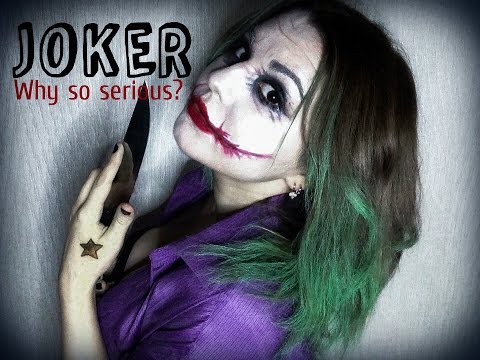 JOKER Halloween makeup