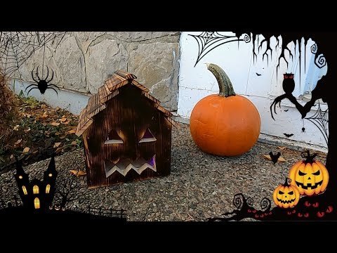 Jack's Haunted House O'Lantern - Quick and Easy Halloween Decoration