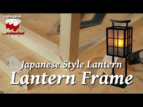 Japanese Lantern - Making the Frame