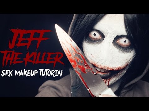 Jeff the Killer HALLOWEEN Maquiagem/Makeup Tutorial