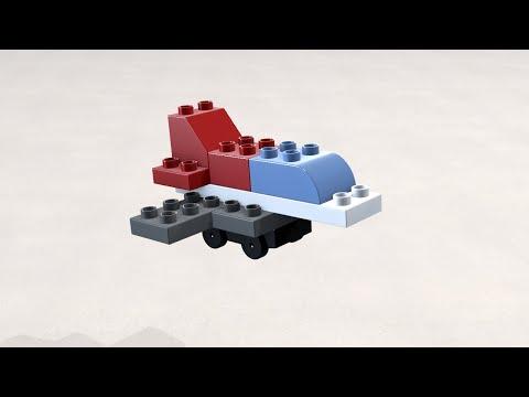 Jet Airplane - LEGO DUPLO Bricks Ideas - DIY