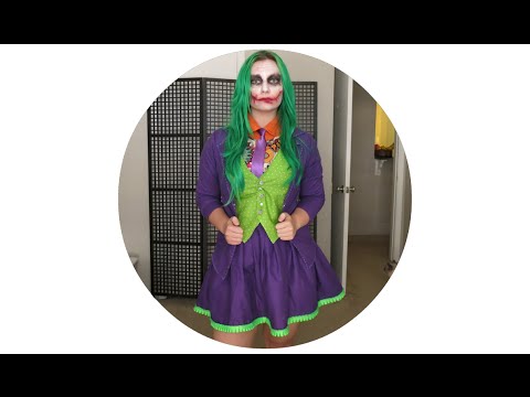 Joker Makeup and Costume Tutorial