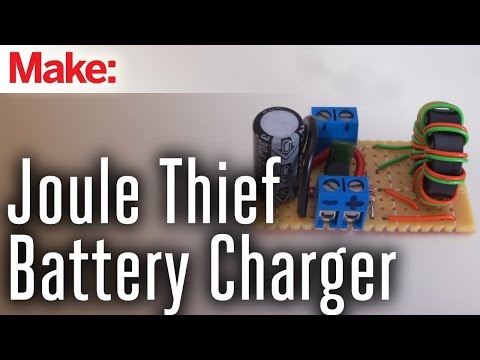 Joule Thief Battery Charger