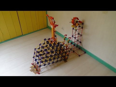 K'nex Ball Machine Lift: Giant Ball Catapult