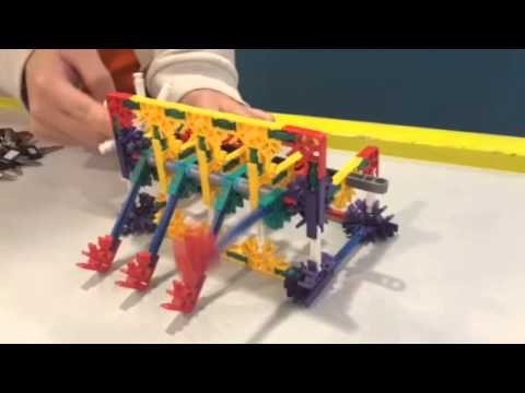 K'nex Water powered trip hammer