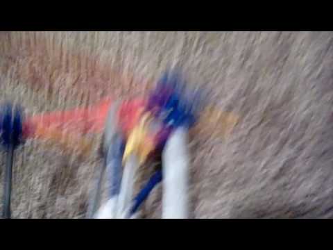 K'nex ball machine element: The Bounce Fall