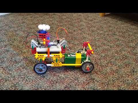 K'nex car controlled with your phone