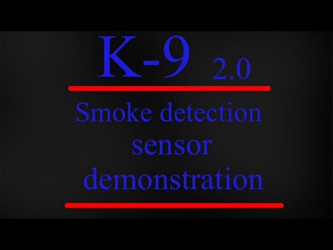 K 9 2 0 Smoke sensor demonstration