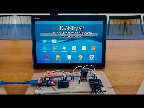 K-Ability V2 - Open Source Accessible Keyboard for Touchscreens