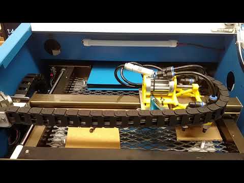 K40 laser cutter autofeed