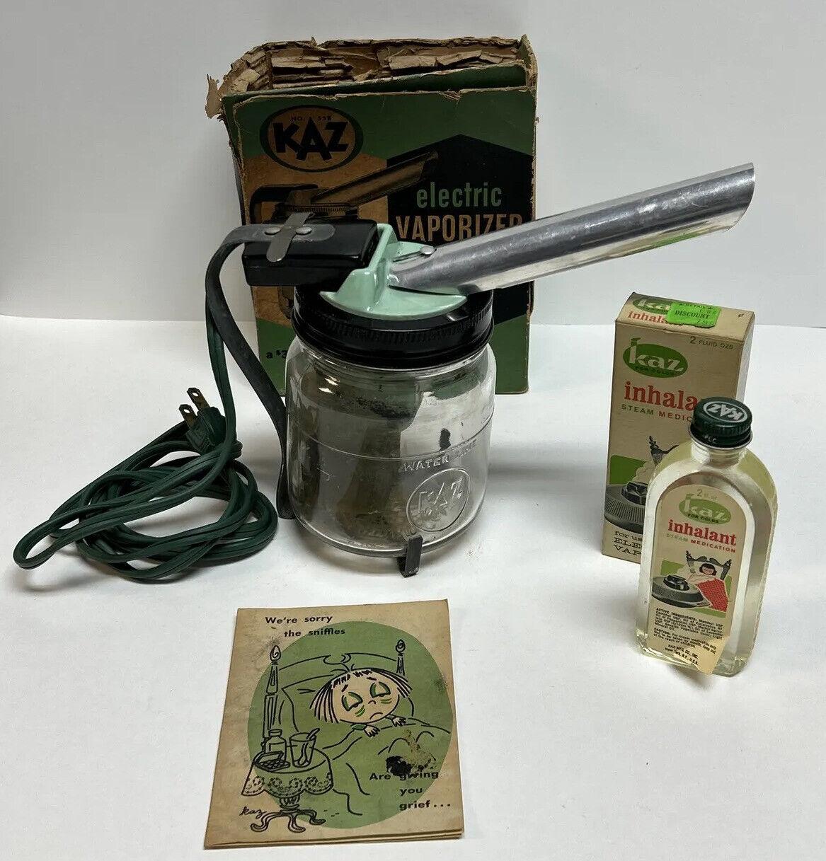 KAZ Medical Medicine Electric Vaporizer Inhalent 1954.jpg