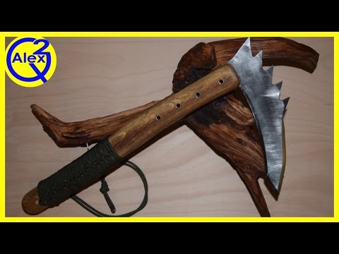 Kama made from an old Saw Blade - 2016 Zombie Weapon Challenge