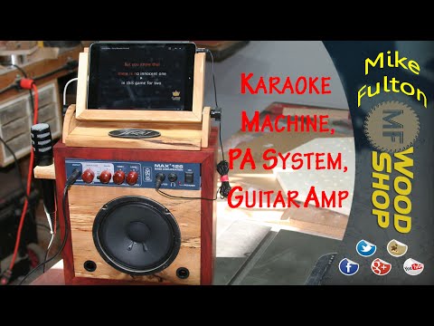 Karaoke Machine, Guitar Amp and PA System