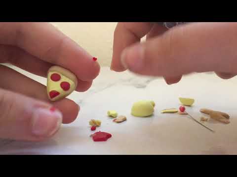 Kawaii Pizza Charm Tutorial