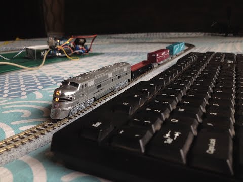 Keyboard controlled model train V2.0 | Arduino based | PS/2 interface