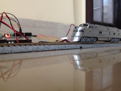 Keyboard controlled model train V2.5 | PS/2 interface | Arduino based