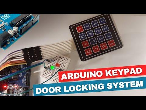 Keypad Controlled Door Locking System Using Arduino