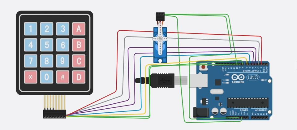 Keypad Unlock Demo