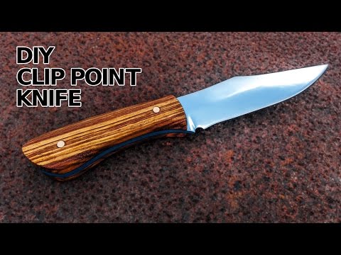 Knife Making: Full Tang Clip Point Knife