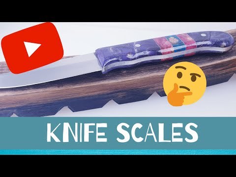 Knife handle making