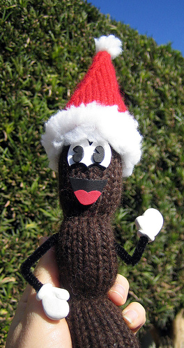 Knit Mr. Hankey Doll