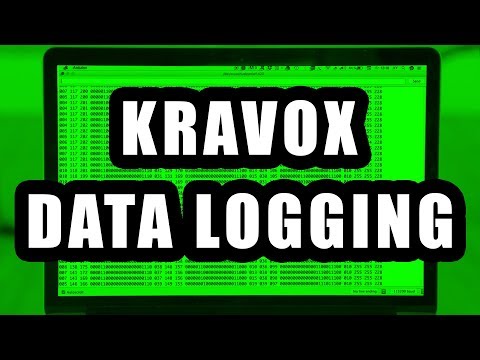 Kravox Data Stream Visualization - three nrf24l01 send data to one host
