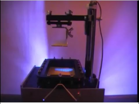 LCD 3D Printer V4 test 2 seconds