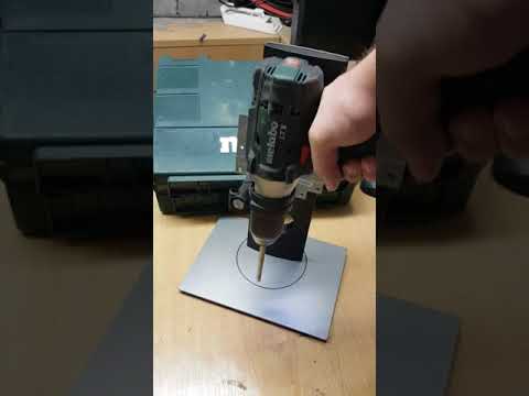 LCD Monitor Stand to Drill Press