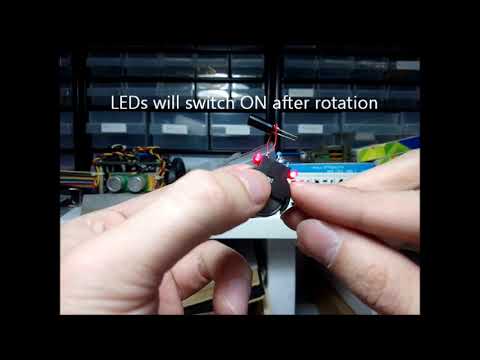 LED Heart Box ciruit test