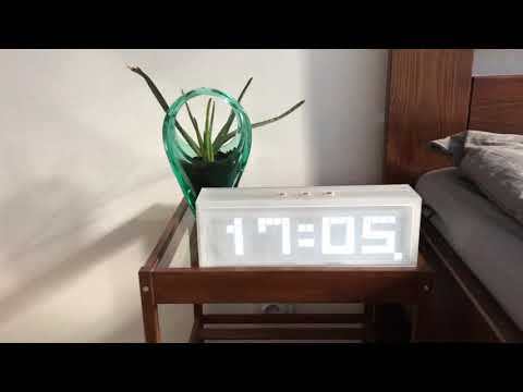 LED Matrix Alarm Clock