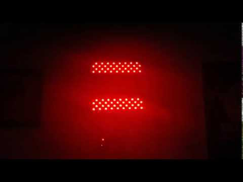 LED Panel controlled with arduino