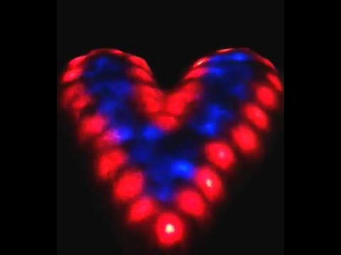 LED Snow Heart