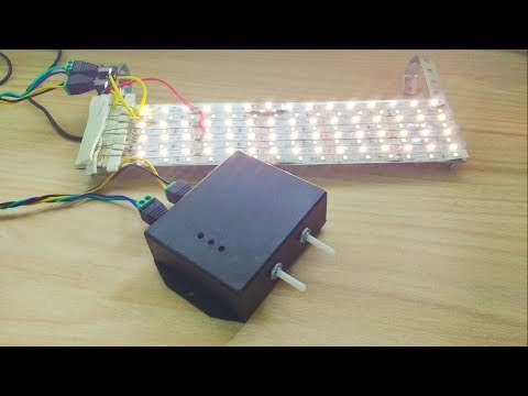 LED panel with a dimmer #21