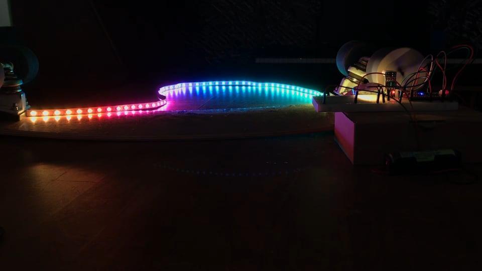 LEDs on speed