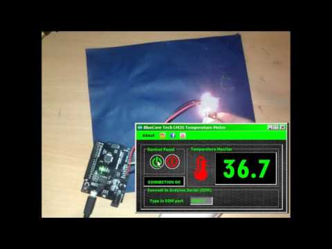 LM35 Temperature sensor C# Application arduino (OPEN SOURCE)