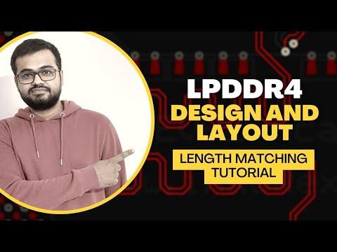 LPDDR4 PCB Design and Layout Tutorial - LPDDR4 Length Matching