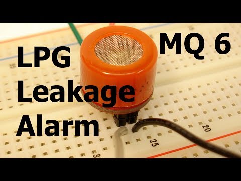 LPG protection alarm  MQ6