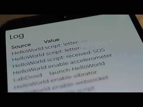 LabDroid Hello World