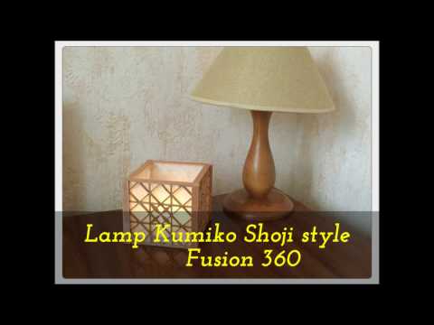 Lamp Kumiko Shoji style