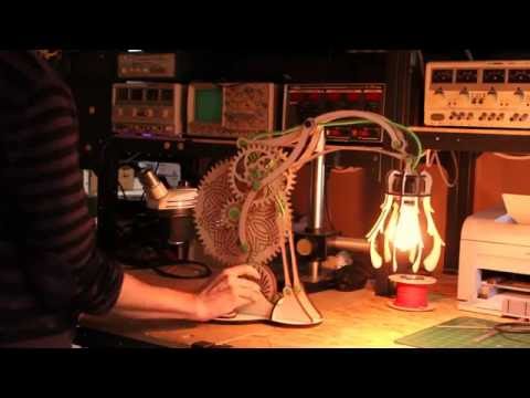 Lampe  steampunk DIY