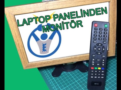 Laptop Panelinden &amp;Ccedil;ok Ama&amp;ccedil;lı Monit&amp;ouml;r Yapımı #VISOstickers