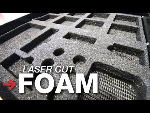 Laser Cut Foam | Laser Engraving Foam | Custom Foam Inserts