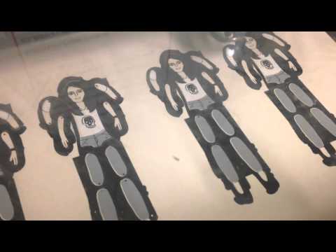 Laser Cut Paper Dolls